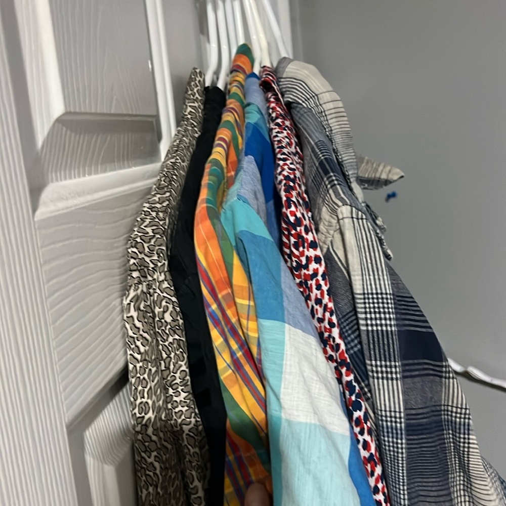 Lot of shirts different sizes